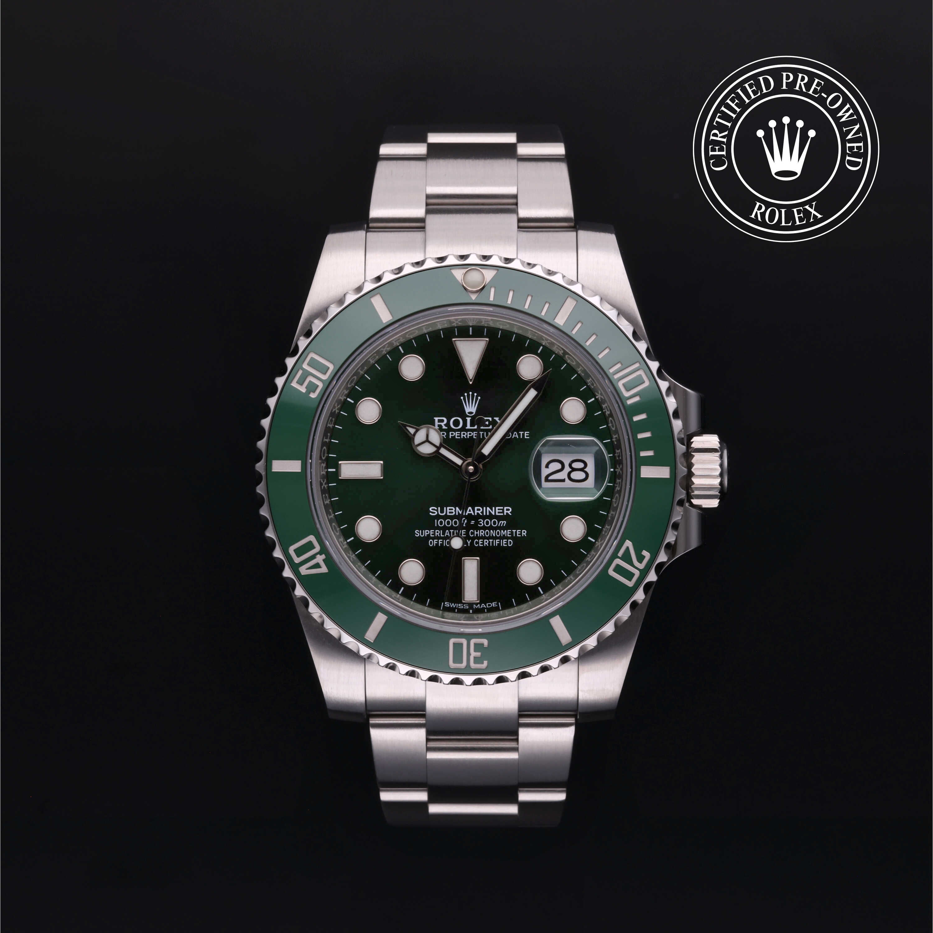 Rolex 潜航者日历型 Dial 116610LV