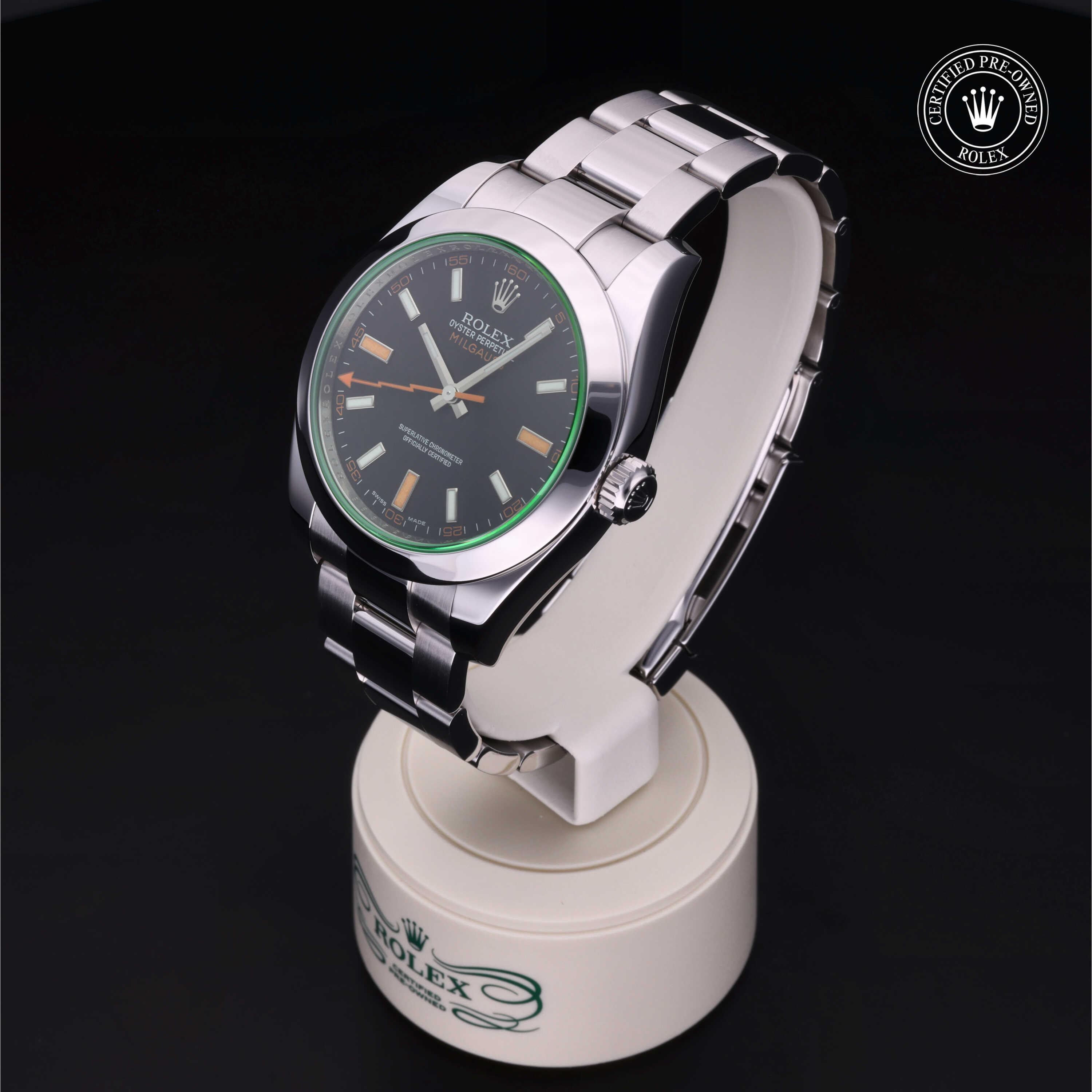 Rolex Milgauss 360 view 116400GV