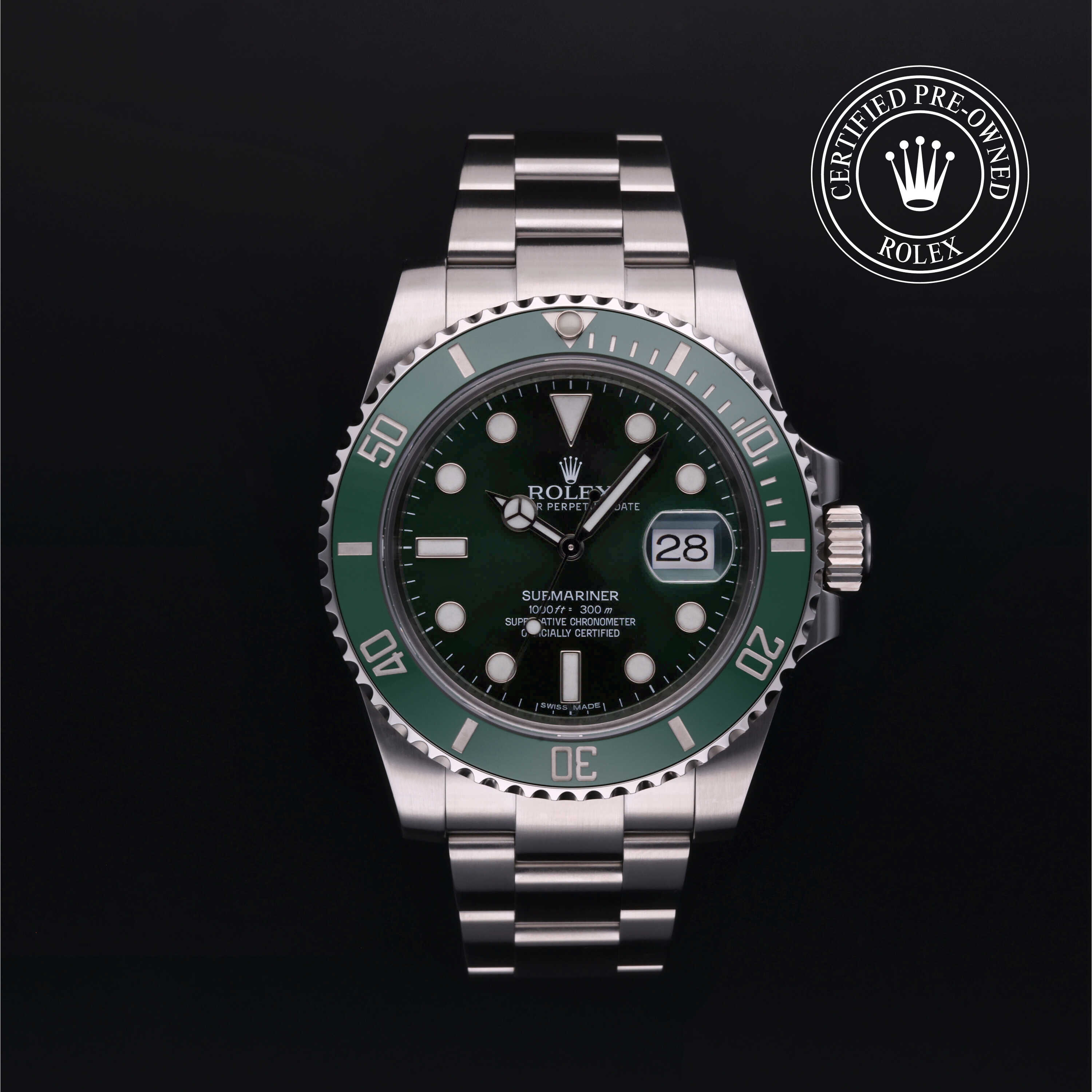 Rolex Submariner Date Dial 116610LV