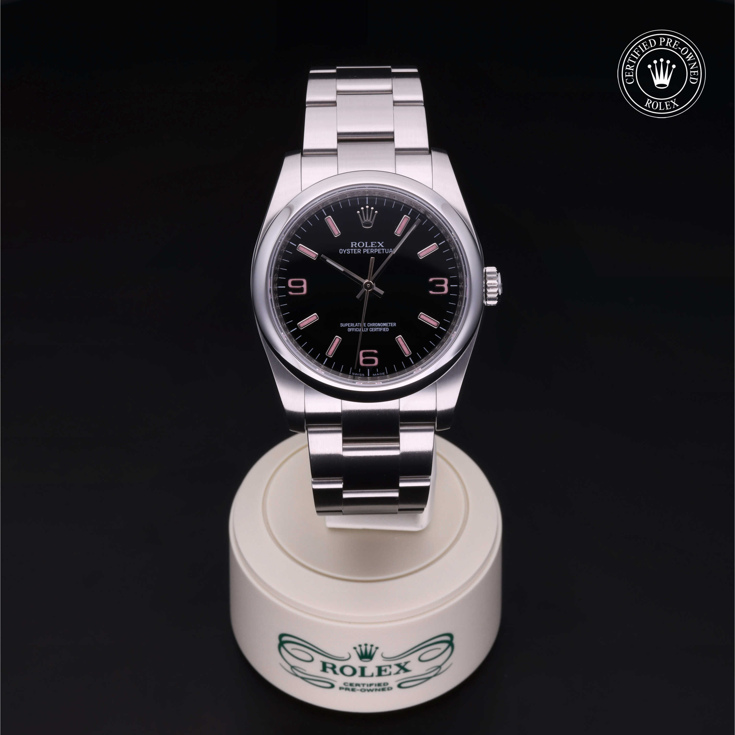 Rolex Oyster Perpetual 360 view 116000