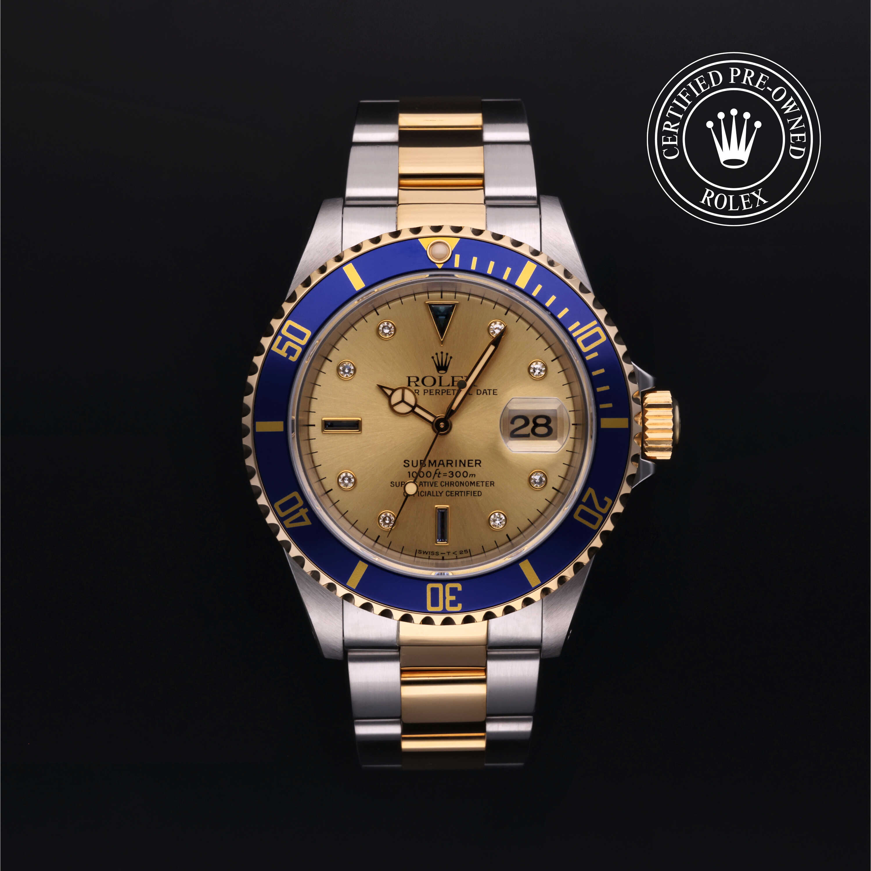 Rolex 潜航者日历型 Dial 16613