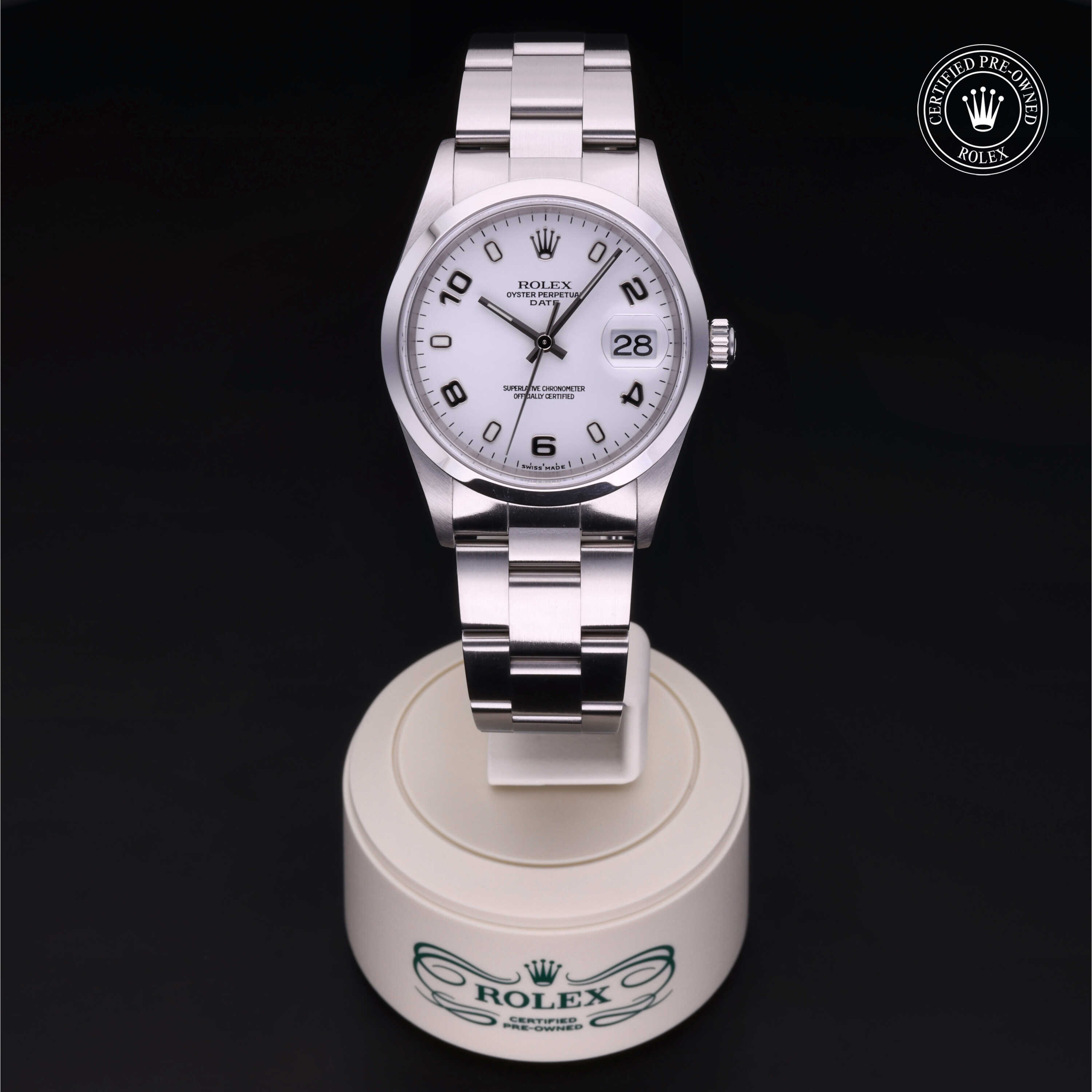 Rolex Date 360 view 15200